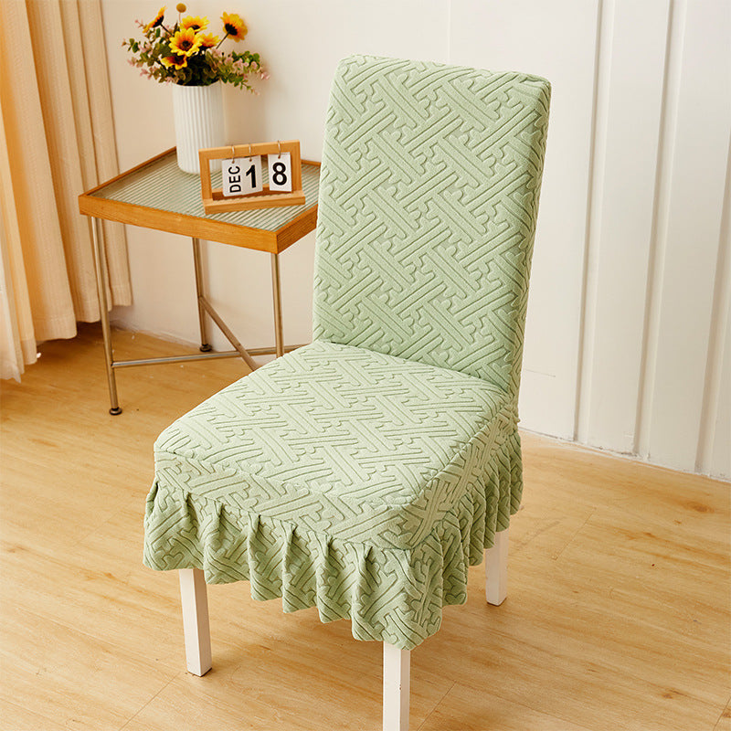⏳Zeitlich begrenzt 50 % Rabatt💥Stuhlbezug im neuen Stil mit Jacquard-Kissenaufsatz
