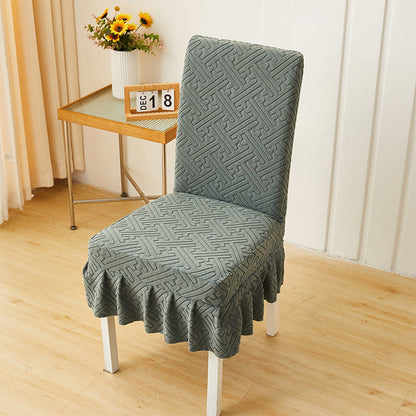 ⏳Zeitlich begrenzt 50 % Rabatt💥Stuhlbezug im neuen Stil mit Jacquard-Kissenaufsatz