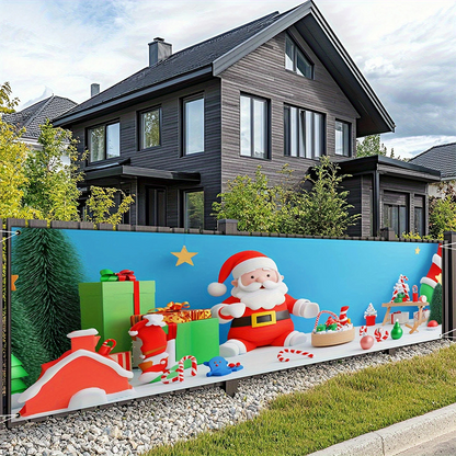 🔥Black-Friday-Mega-Angebot – 50 % Rabatt!🔥Weihnachtsbanner für draußen zum Aufhängen