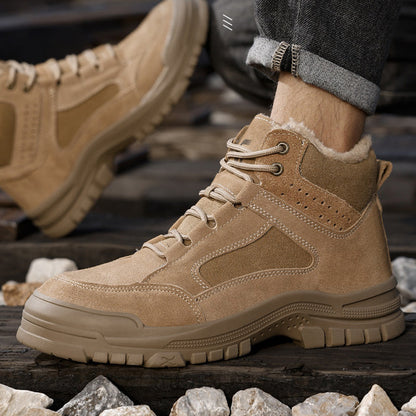 🎅 Winter-Sicherheitsschuhe für Männer – Stahlkappe & rutschfest!