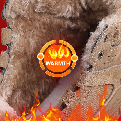 🎅 Winter-Sicherheitsschuhe für Männer – Stahlkappe & rutschfest!