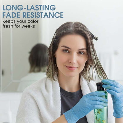 🌿 57% RABATT JETZT! 🔥 Langlebige Haarfarbe mit Ätherischen Ölen - Sanft zur Kopfhaut & Strahlender Glanz, perfekt für Natürliche Grauabdeckung ✨