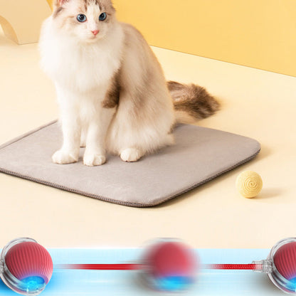 🐾 50% RABATT! 🔥 Intelligenter selbstrollender Ball – Hindernissensor, aufladbar & leicht – Perfekt für Hunde & Katzen – 3 Farben, interaktiver Spielspaß für drinnen und draußen 🎾