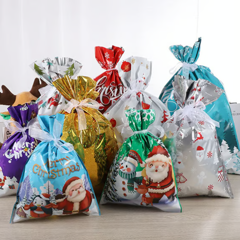 🎁 Christmas-Special: 50% RABATT 🎄 Weihnachts-Geschenktaschen mit Zugband