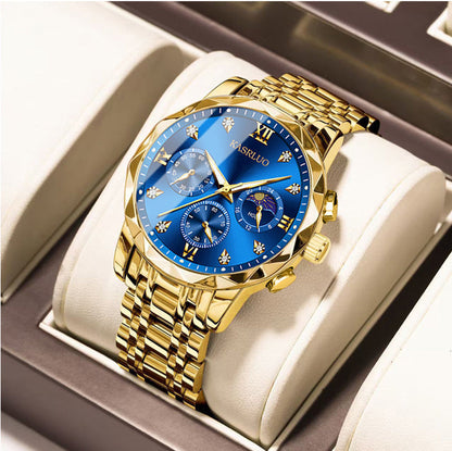 ⌚🔥 Quarzuhr für Herren – elegant, wasserdicht und extrem langlebig 💧💼