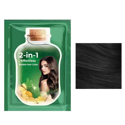 🎅Weihnachts-Sonderangebot: 50 % Rabatt🎁2-in-1 Mühelose Bubble-Haarfarbe