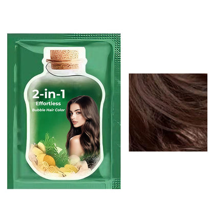 🎅Weihnachts-Sonderangebot: 50 % Rabatt🎁2-in-1 Mühelose Bubble-Haarfarbe