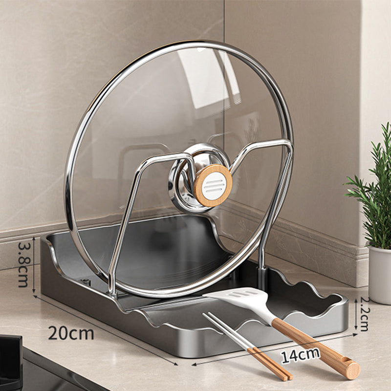 🔥Solange der Vorrat reicht 50 % Rabatt!🎉Multifunktionaler Topfdeckel- und Schneidebrett-Halter