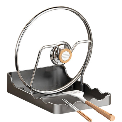 🔥Solange der Vorrat reicht 50 % Rabatt!🎉Multifunktionaler Topfdeckel- und Schneidebrett-Halter