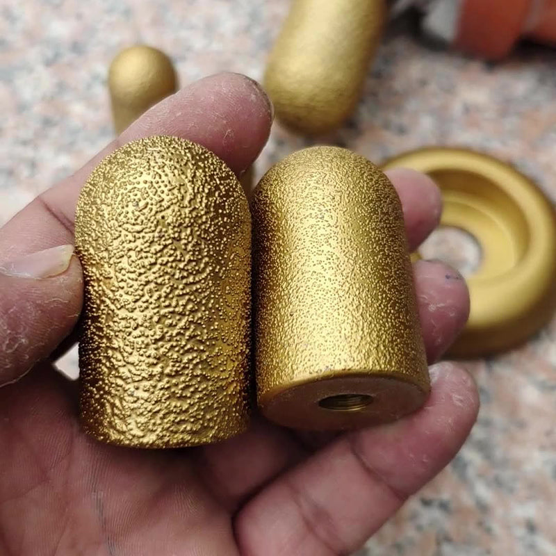 💥Sonderangebot💥 Vakuumgeschweißter abrasiver Rundpolierkopf