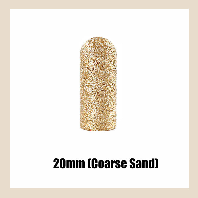 💥Sonderangebot💥 Vakuumgeschweißter abrasiver Rundpolierkopf