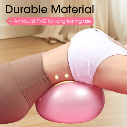 📢📢50 % Rabatt !!🧘‍♀️9-Zoll-Anti-Burst-Pilatesball mit Pumpe