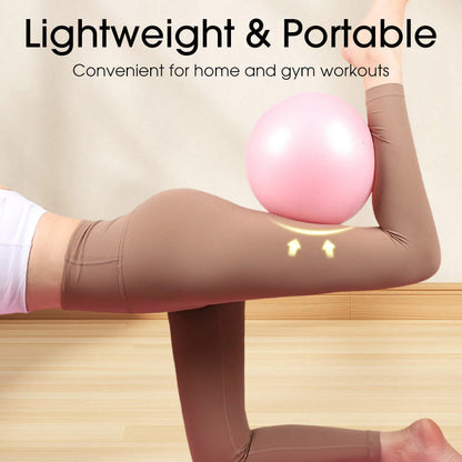 📢📢50 % Rabatt !!🧘‍♀️9-Zoll-Anti-Burst-Pilatesball mit Pumpe