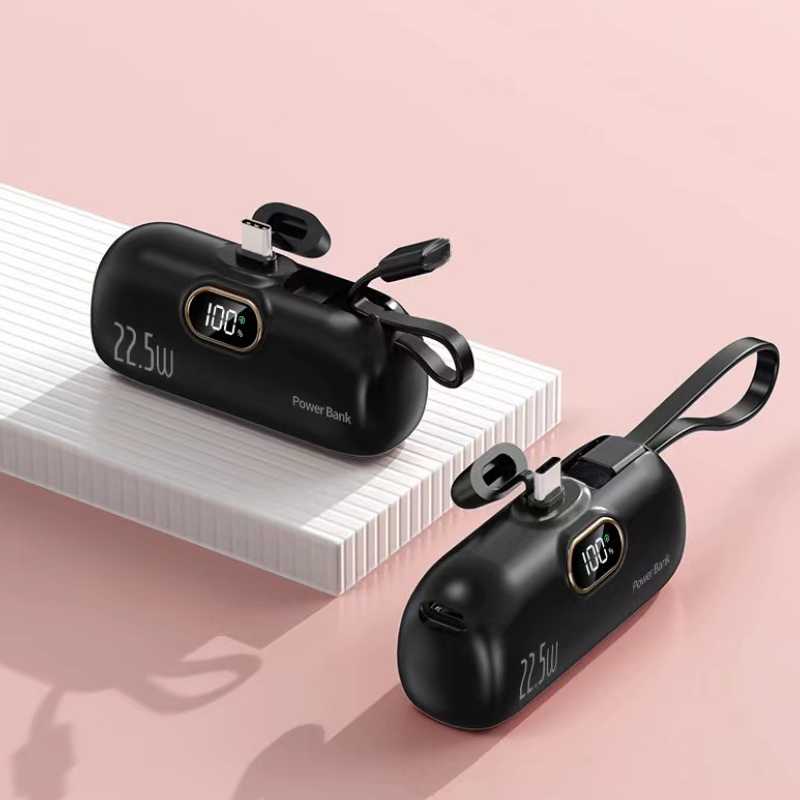 🔥Mini-tragbares Ladegerät Power Bank mit 5000 mAh für Mobiltelefone