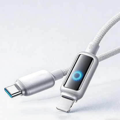 Lot promotionnel : Câble de charge rapide à coupure intelligente + Crochet organiseur de câbles