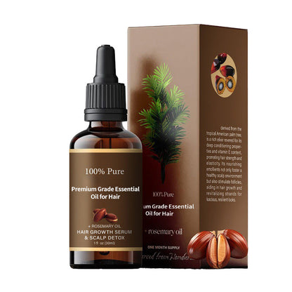 🌟Verzichte auf Shampoos! Dieses Premium-Haaröl ist Haarmaske, Serum und Haarwuchsserum in einem. 💦72 Stunden lang anhaltender Glanz