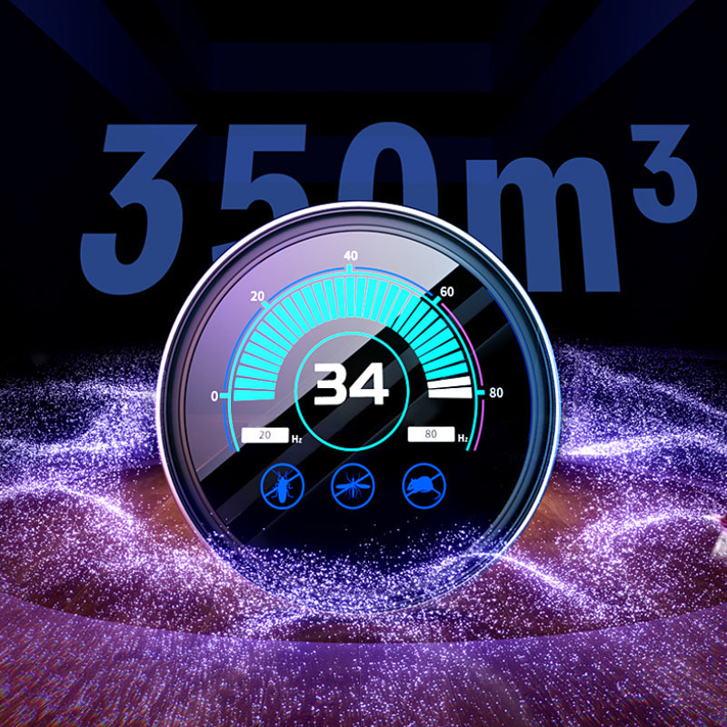 🐭 🔇 Intelligenter Ultraschall-Nagetiervertreiber – 360° Schutz, Geräuschlos & Kindersicher für Zuhause 🏠