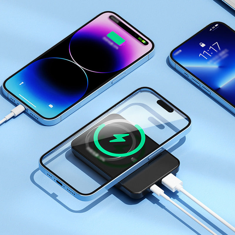 22,5 W ultradünne Schnelllade-Powerbank mit 20.000 mAh Kapazität