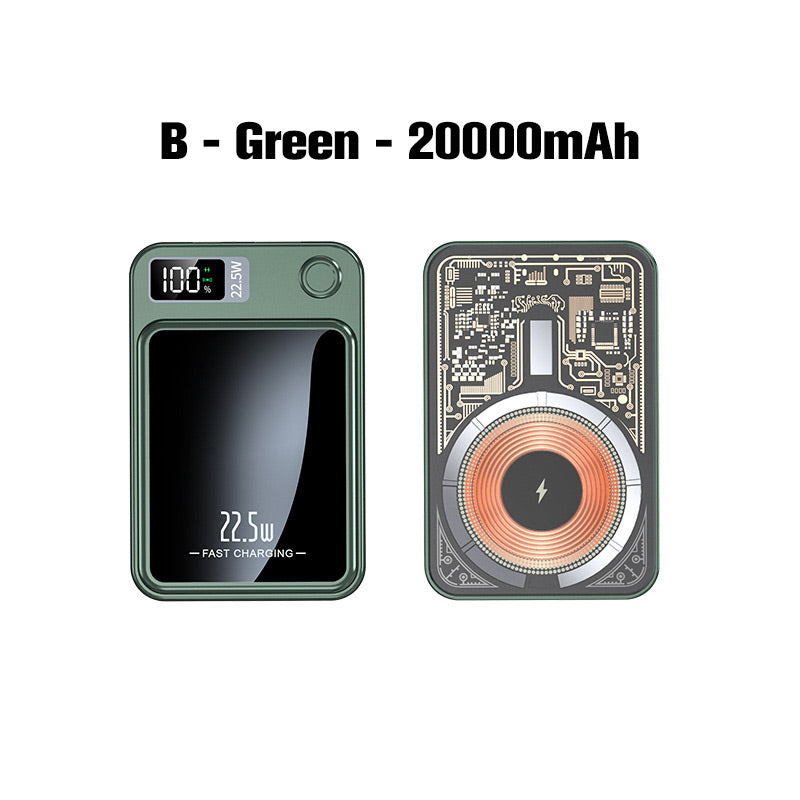 22,5 W ultradünne Schnelllade-Powerbank mit 20.000 mAh Kapazität