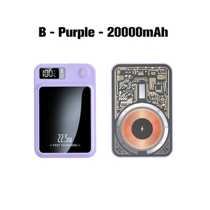 22,5 W ultradünne Schnelllade-Powerbank mit 20.000 mAh Kapazität