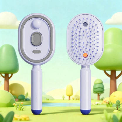 🧴Elektrische Sprüh- und Massage-Haarbürste💆♀️✨