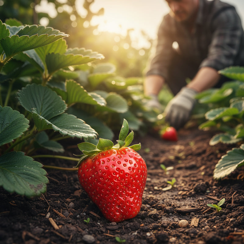🍓Einfach anzubauende Erdbeersamen – streuen Sie die Samen aus und freuen Sie sich auf eine rubinrote Ernte!🍓✨