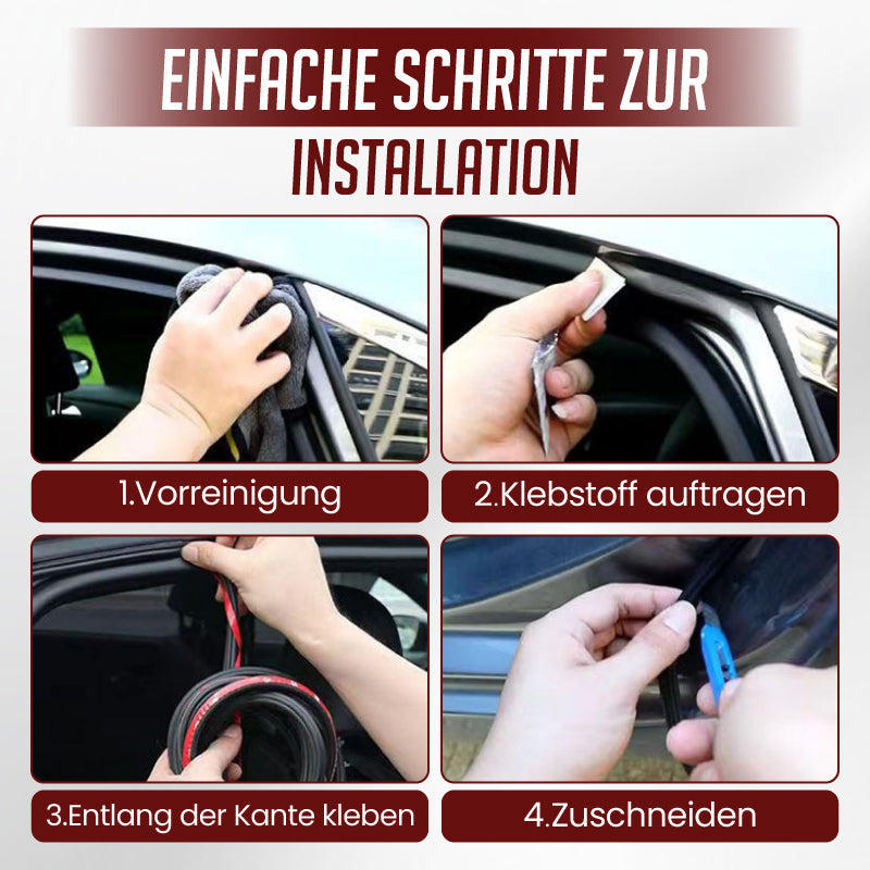 ⏳Limitiertes 46 % Rabatt⏰Staubdichtes Gummi-Dichtungsband für Auto 🛡️
