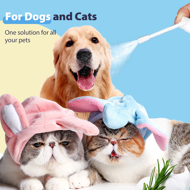 Zahnpflegespray für Haustiere ohne Bürste