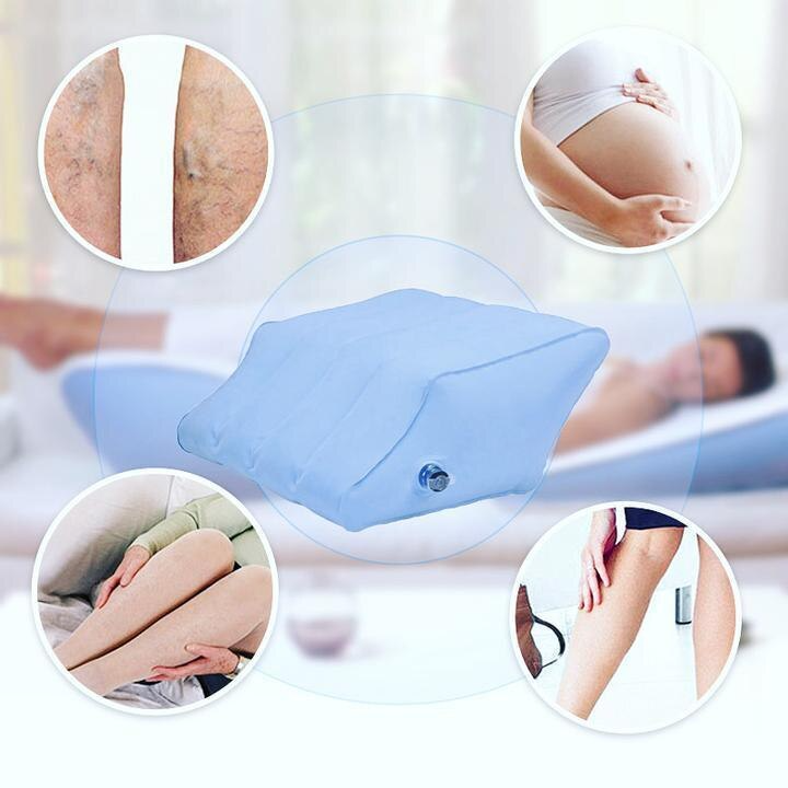 🦵 50% RABATT! 🛏️ Aufblasbares Beinkissen fürs Bett – Zur Vorbeugung von Krampfadern – Höhenverstellbar, Verbessert die Durchblutung & Orthopädisch 💆‍♀️