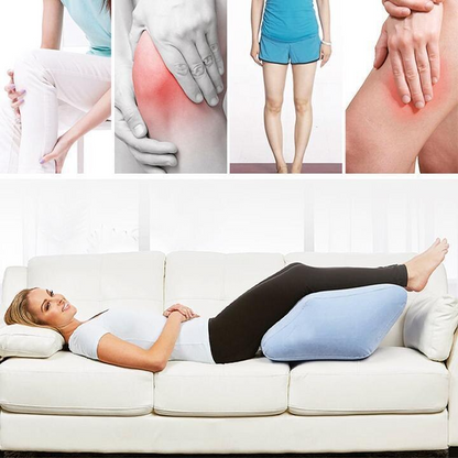 🦵 50% RABATT! 🛏️ Aufblasbares Beinkissen fürs Bett – Zur Vorbeugung von Krampfadern – Höhenverstellbar, Verbessert die Durchblutung & Orthopädisch 💆‍♀️