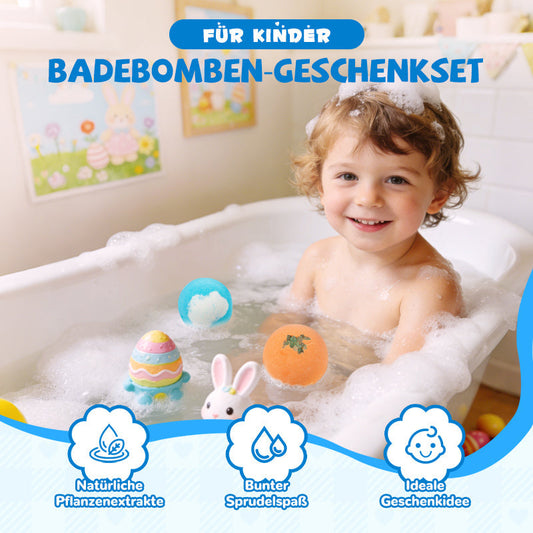 💎 -50% AUF DAS BADEBOMBEN-SET MIT ÜBERRASCHUNG! 💎 12 Meerestier-Spielzeuge, Sanfte Pflege & Duftspaß für Kinder 🛁