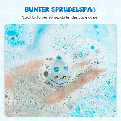 💎 -50% AUF DAS BADEBOMBEN-SET MIT ÜBERRASCHUNG! 💎 12 Meerestier-Spielzeuge, Sanfte Pflege & Duftspaß für Kinder 🛁
