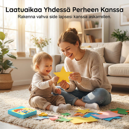 Hauska paperileikkaussetti taaperoille