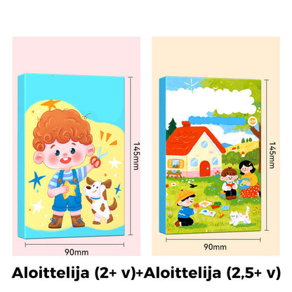 Hauska paperileikkaussetti taaperoille