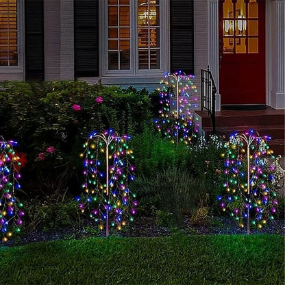 🎆 50% RABATT! ✨ Solar-Bodenlampe „Feuerwerk“ – Dekorativ, IP55 wasserdicht & 8-10h Licht für Garten und Terrasse ☀️