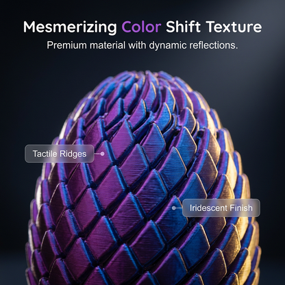 🎁 3D-Drachenei 🦖 = das perfekte Anti-Stress-Tool: eine kleine Drehung und der Stress verschwindet sofort 🔄✨