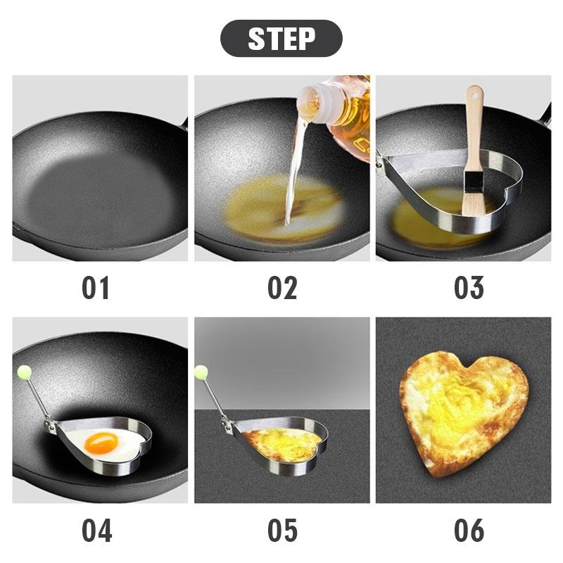 🍳Tortilla-Form aus Edelstahl