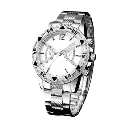 ⌚Klassische Herren-Quarzuhr aus Metall