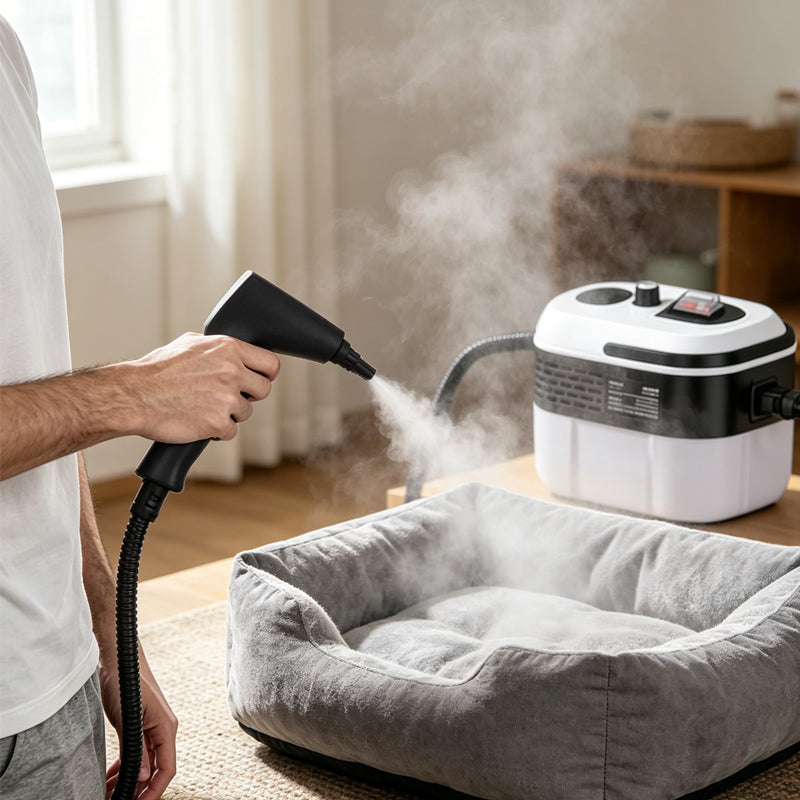 🧼 JETZT 62 % RABATT! 💨 Verstellbarer Hochdruck-Dampfreiniger – 15 Sekunden Aufheizzeit, chemiefrei und gründliche Reinigung für Haus und Auto 🏠