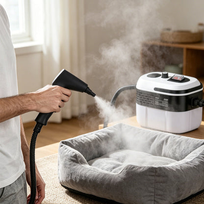 🧼 JETZT 62 % RABATT! 💨 Verstellbarer Hochdruck-Dampfreiniger – 15 Sekunden Aufheizzeit, chemiefrei und gründliche Reinigung für Haus und Auto 🏠