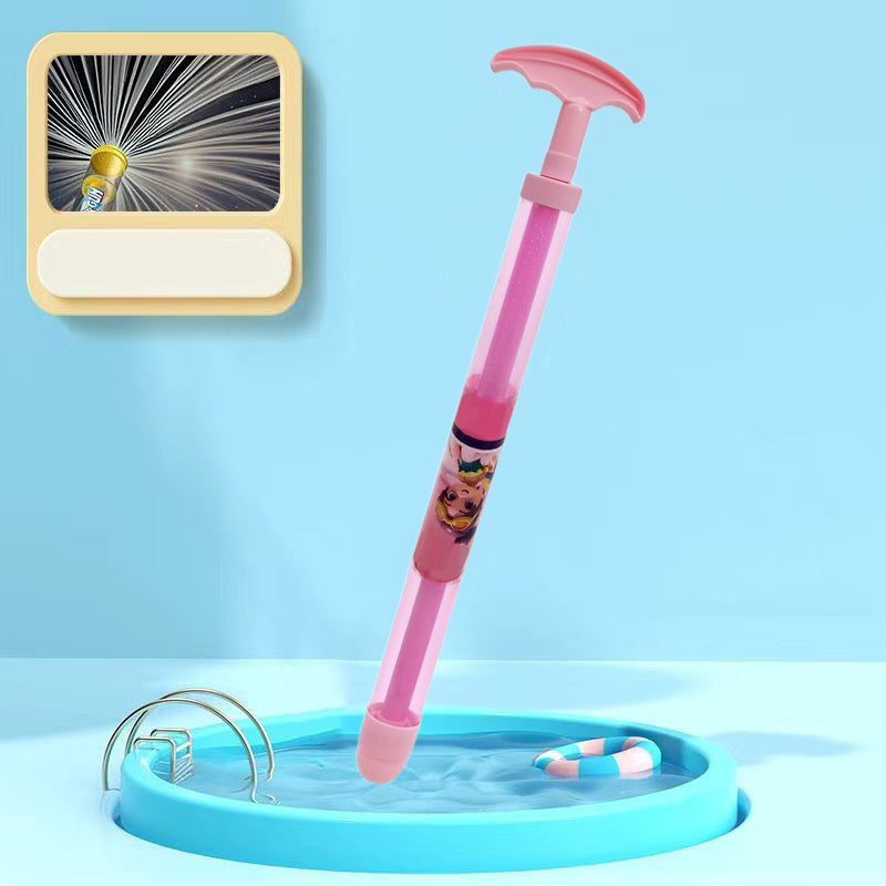 Lustige Wasserpistole mit Feuerwerk zum Herausziehen💦✨
