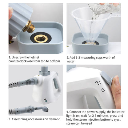💨Mehrzweck-Handdampfreiniger-Set für Zuhause🧼