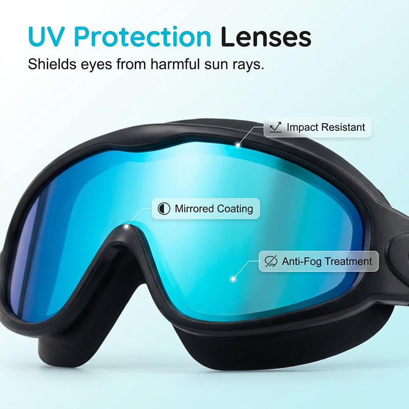 ⏳【Zeitlich begrenztes Angebot】50 % Rabatt! 👓Beschlagfreie Schwimmbrille – klare und komfortable Sicht 💧