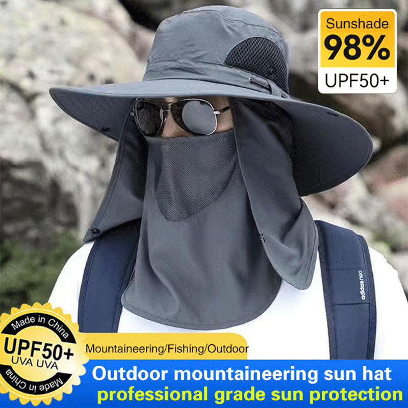 🧢 50% RABATT! ⛰️ Sonnenhut für Bergsteiger – UV-Schutz, Atmungsaktiv & Perfekt Für Hochtouren, Wandern & Outdoor-Abenteuer 🧗‍♂️