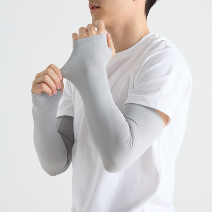 🧤 50% RABATT! ❄️ Herren Kühlende Hochelastische Armärmel – UV-Schutz, Feuchtigkeitsableitend & Ideal Für Laufen, Radfahren & Outdoor-Sport 🏃‍♂️