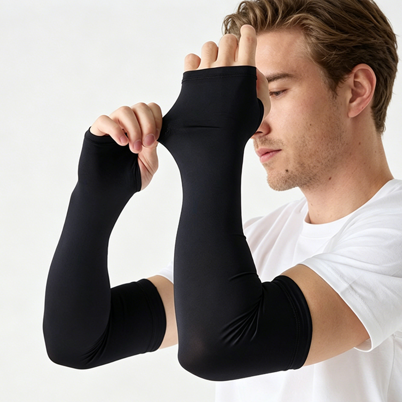 🧤 50% RABATT! ❄️ Herren Kühlende Hochelastische Armärmel – UV-Schutz, Feuchtigkeitsableitend & Ideal Für Laufen, Radfahren & Outdoor-Sport 🏃‍♂️