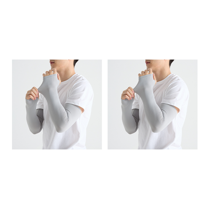 🧤 50% RABATT! ❄️ Herren Kühlende Hochelastische Armärmel – UV-Schutz, Feuchtigkeitsableitend & Ideal Für Laufen, Radfahren & Outdoor-Sport 🏃‍♂️