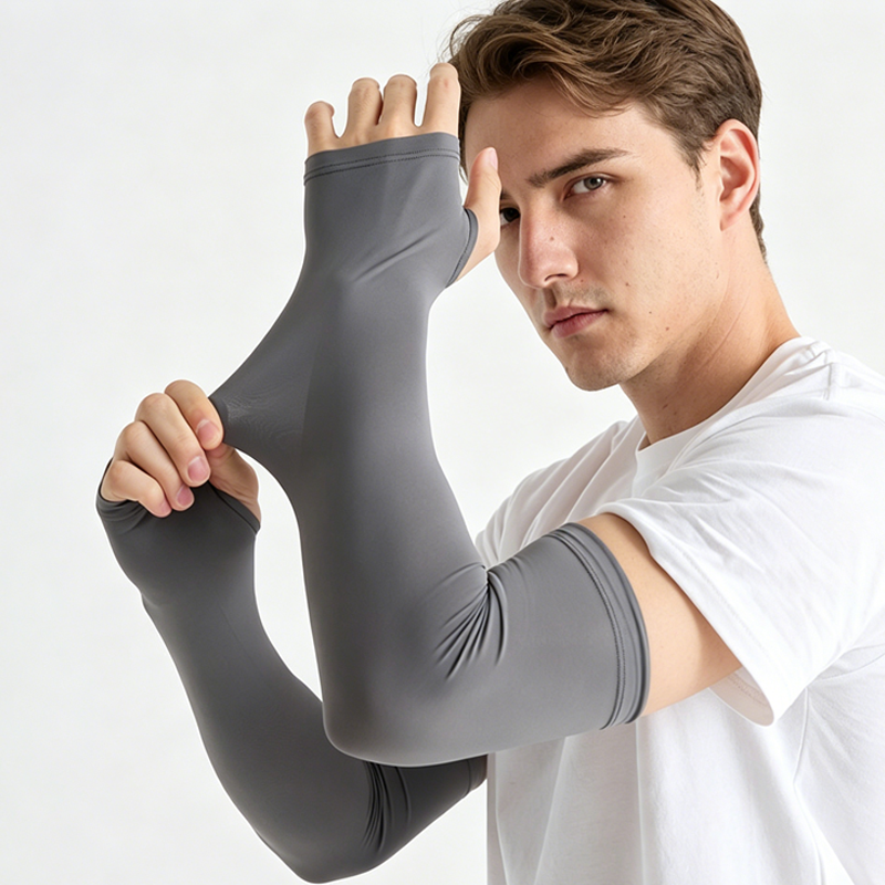 🧤 50% RABATT! ❄️ Herren Kühlende Hochelastische Armärmel – UV-Schutz, Feuchtigkeitsableitend & Ideal Für Laufen, Radfahren & Outdoor-Sport 🏃‍♂️