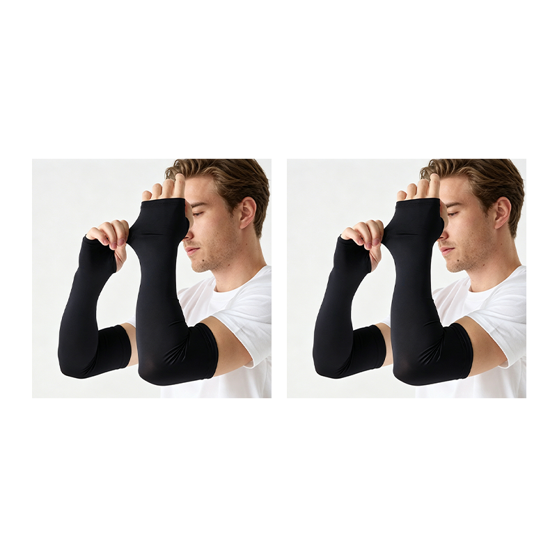 🧤 50% RABATT! ❄️ Herren Kühlende Hochelastische Armärmel – UV-Schutz, Feuchtigkeitsableitend & Ideal Für Laufen, Radfahren & Outdoor-Sport 🏃‍♂️