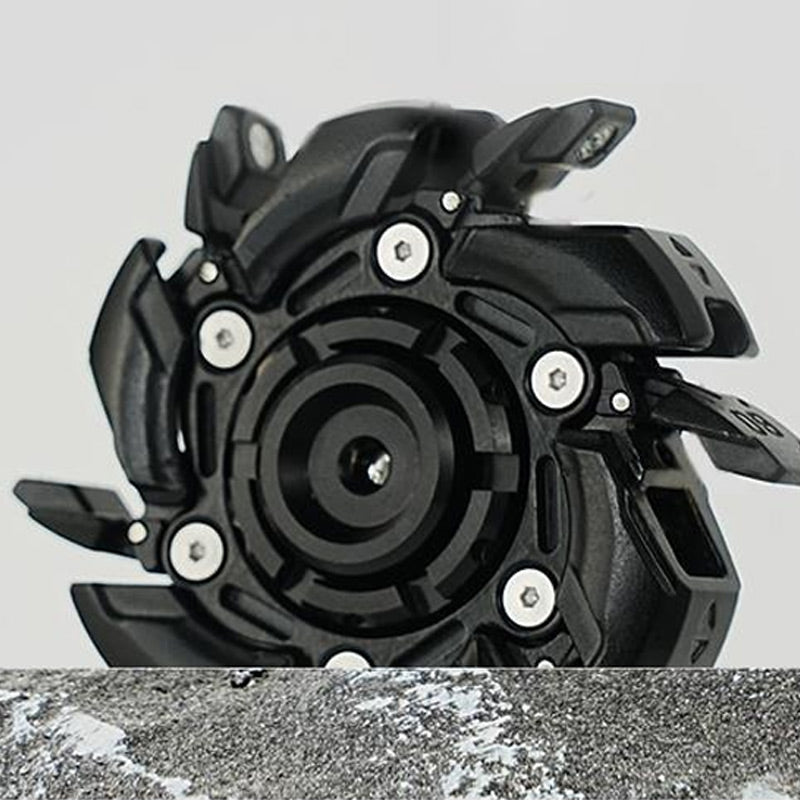 🧘Kreativer Fidget-Slider mit offener Panzerung und Kreisel